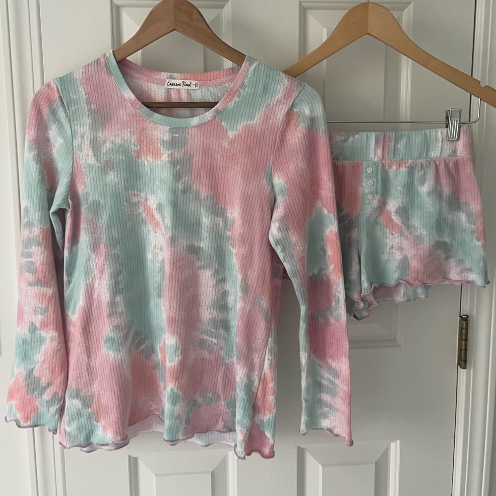 Emerson Road Tie Dye PJ Set